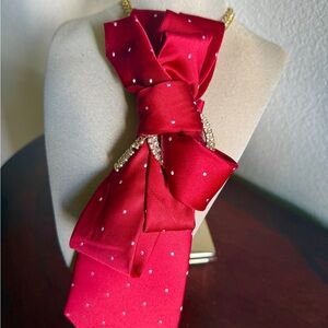 Red Polka Dot Necktie